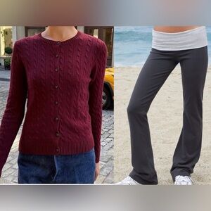 Brandy Melville Cardigan and Pants